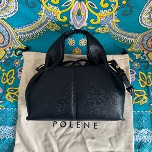 polene Numéro Neuf Mini Edition Textured Black